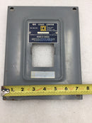 Square D QO-403 Load Center Cover Only 60 Amp 120/240V 9 3/8" x 7 3/8"