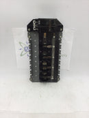 GE General Electric TM1410 8 Space Load Center Guts Only w/TQAL21100 100 Amp Main Breaker 6" X 12"