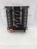 Siemens EQ12/WEQ12 6 Space 125 Amp 120/240 VAC Panel Guts Only 7" X 8"