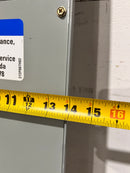 Cutler Hammer Panel Board PRL3A 600 Amp Cover/ Dead Front Only 14"x 64.5"