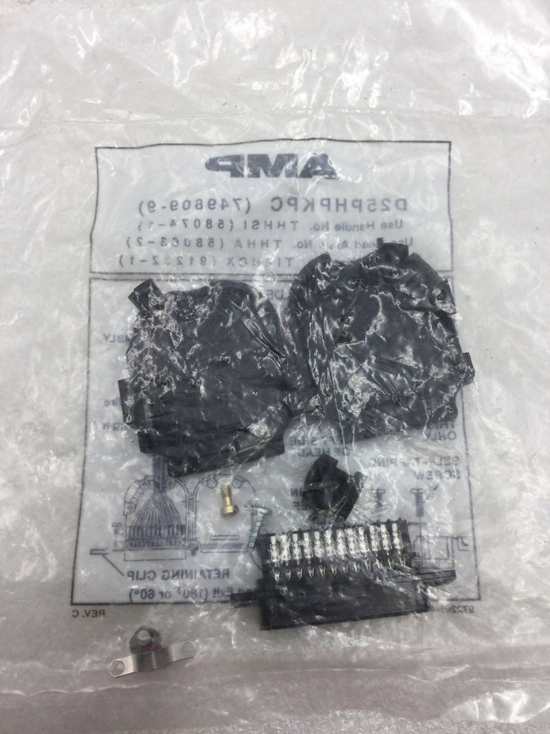 AMP D25PHPKPC/749809-9 Unshielded HDE Connector Kit