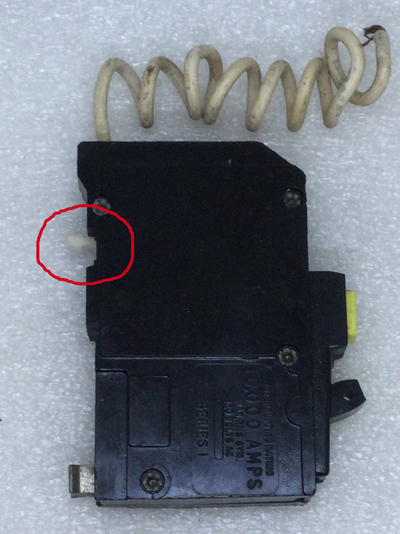 Square D QO115GFI 15 Amp Ground Fault Interrupter GFCI Circuit Breaker