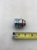 Steel City LT-102 3/4" Connector for Liquid Tight Flexible Type B Conduit (Box of 10)