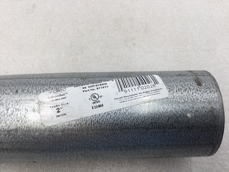 Allied Tube & Conduit 877013 2" 90 Degree EMT Conduit Elbow