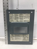 Square D HOM612L100F 6 Space Dead Front Only 13 3/4" X 10 1/4"