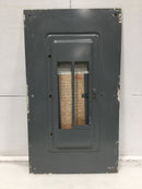 Square D 30 Space Panel Door Only 27 1/4" x 15 1/2"
