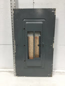 Square D 30 Space Panel Door Only 27 1/4" x 15 1/2"