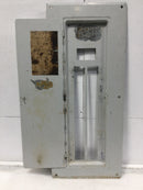 Gould FEQC42MBC 42 Space 120/240V Panel Door/Cover - 37 1/4" x 15 3/4"