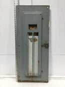 Gould FEQC42MBC 42 Space 120/240V Panel Door/Cover - 37 1/4" x 15 3/4"