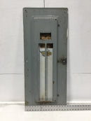 Gould FEQC42MBC 42 Space 120/240V Panel Door/Cover - 37 1/4" x 15 3/4"