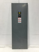 Square D Enclosure Panel Cover Only 44" x 15 1/4" - Flawed