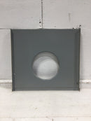 GE TSMF415CSFL 150 Amp Meter Cover 13 1/4" x 14 1/2" - Missing 1 Latch