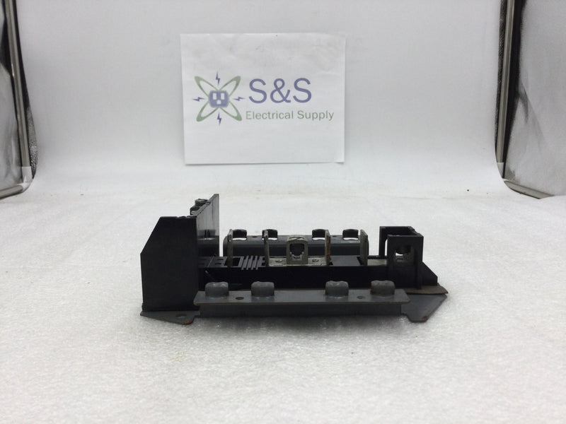 ITE 4 Space Single Phase 60 Amp 120/240 VAC Breaker Panel Guts Only 6.5" X 7.5"