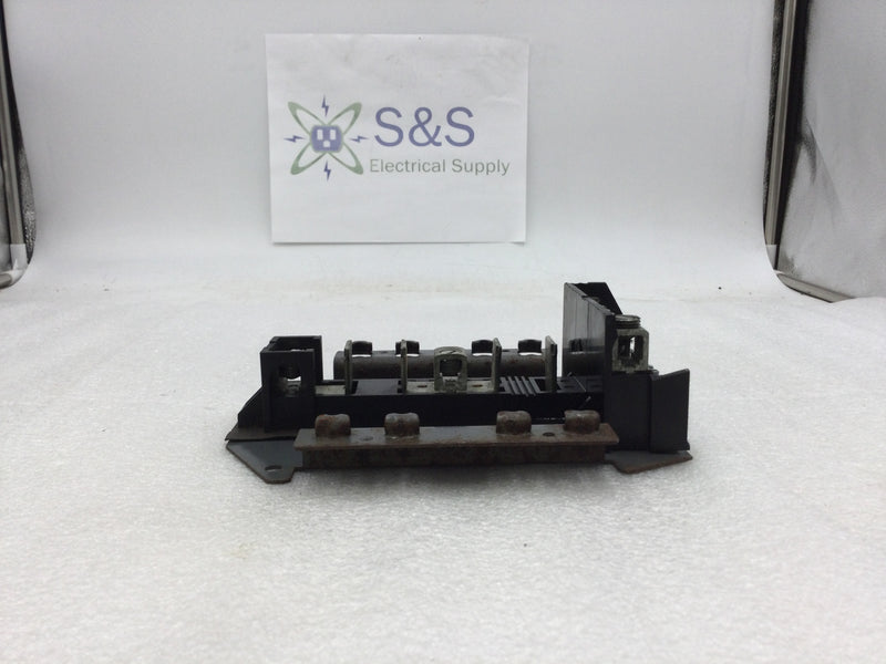 ITE 4 Space Single Phase 60 Amp 120/240 VAC Breaker Panel Guts Only 6.5" X 7.5"