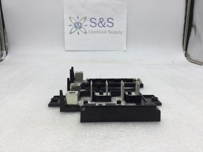 ITE 4 Space/16 Circuit 60 Amp 120/240 VAC Breaker Panel Guts Only 7" X 7"