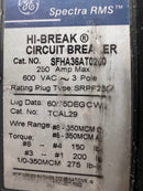 General Electric SFHA36AT0250 250 Amp 3 Pole 600V Breaker - Cosmetic Flaw