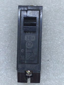 GE THHQB1130 30 Amp 120/240V 1 Pole 22k Circuit Breaker Bolt On