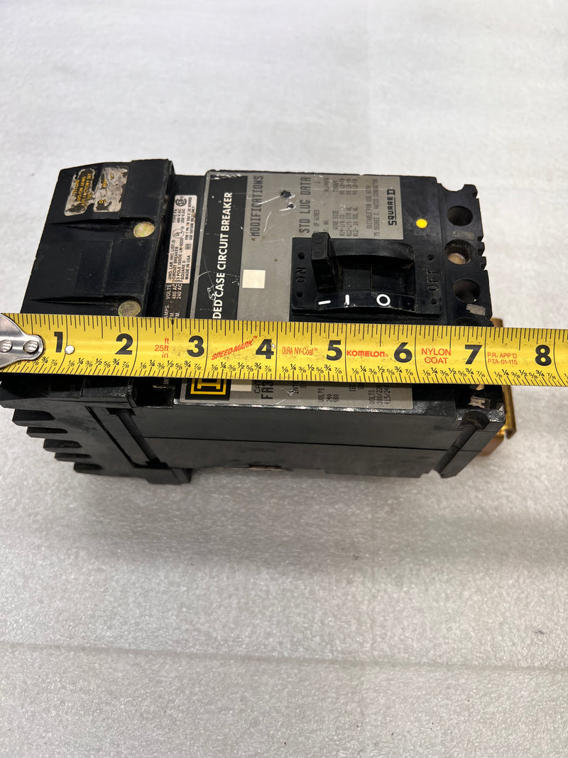 Square D FA34050 50 Amp 3 Pole 600V I-Line Plug In Circuit Breaker FA-34050