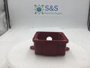 Cerberus Pyrotronics FWB-2 Red Weatherproof Surface Mount Back Box