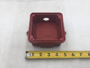 Cerberus Pyrotronics FWB-2 Red Weatherproof Surface Mount Back Box