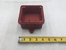 Cerberus Pyrotronics FWB-2 Red Weatherproof Surface Mount Back Box