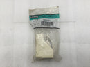 Panduit DCEFXIW-X Drop Ceiling Entrance End Fitting 4 1/4" x 3" - Ivory White
