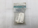 Panduit DCEFXIW-X Drop Ceiling Entrance End Fitting 4 1/4" x 3" - Ivory White