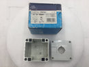 GE P9EPB01 22mm Push Button Station Plastic Enclosure for GE Pilot Devices