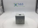 GE P9EPB01 22mm Push Button Station Plastic Enclosure for GE Pilot Devices