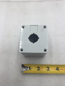 GE P9EPB01 22mm Push Button Station Plastic Enclosure for GE Pilot Devices