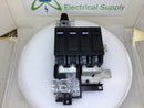 GE THQMV200E 200 Amp 4 Pole 240V Main Breaker w/ Mounting Feet - Cosmetic Flaw