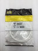 Hubbell HC6W05P C6 Series Cat 6 Component Cord (White) - 5ft
