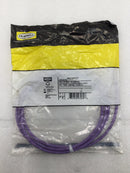 Hubbell HC6PC7 C6 Series Cat 6 Component Cord (Purple) - 7ft