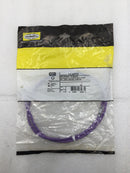 Hubbell HC6P03 C6 Series Cat 6 Component Cord (Purple) - 3ft