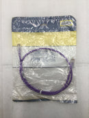 Hubbell HC6P03 C6 Series Cat 6 Component Cord (Purple) - 3ft