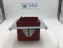 Orbit Industries FA-UMAB Fire Alarm 4" Square 3 1/2" Deep Adjustable Box in Red