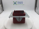 Orbit Industries FA-UMAB Fire Alarm 4" Square 3 1/2" Deep Adjustable Box in Red