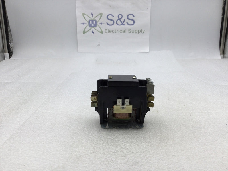 Fasco C2S30C 30 Amp 2 Pole 240-600 VAC Contactor with 208/240 VAC Coil