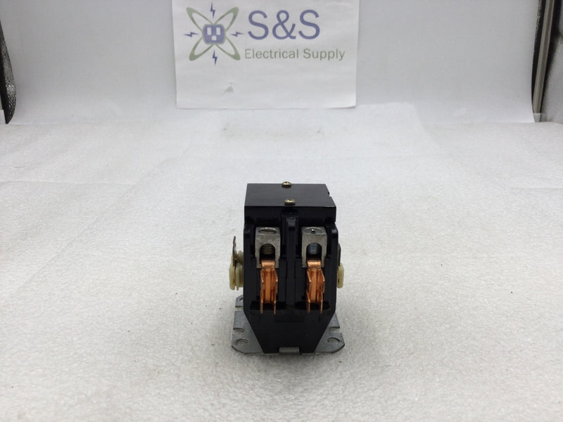 Fasco C2S40C 40 Amp 2 Pole 240-600 VAC Contactor with 208/240 VAC Coil