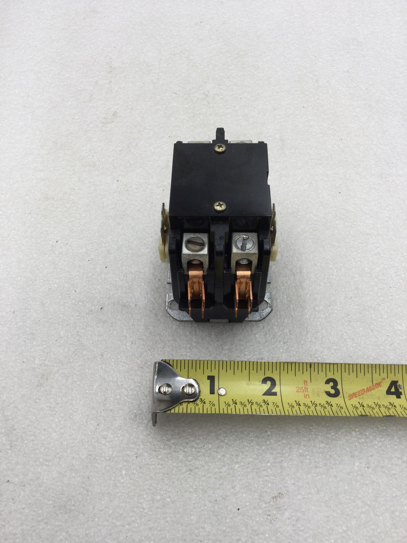 Fasco C2S40C 40 Amp 2 Pole 240-600 VAC Contactor with 208/240 VAC Coil