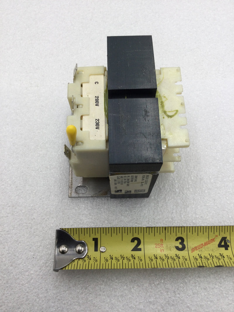 Basler Electric BE27357007 Transformer 200/230 VAC Primary 24 VAC 75 VA Secondary