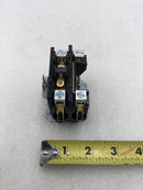 Packard C130B 30 Amp 2 Pole 240-600 VAC Contactor with 120 VAC Coil