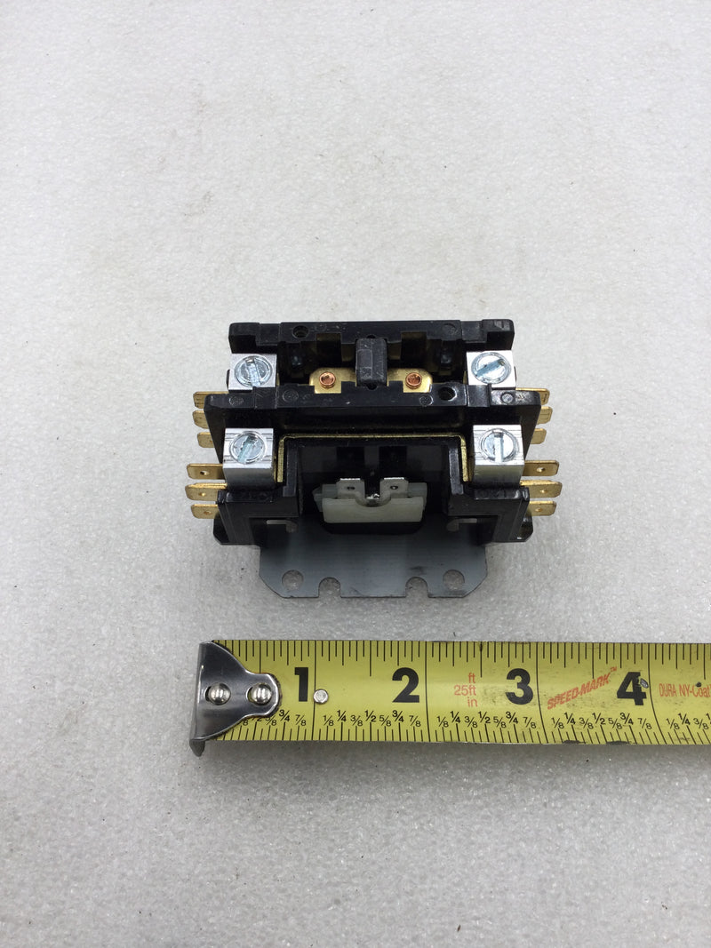Packard C130B 30 Amp 2 Pole 240-600 VAC Contactor with 120 VAC Coil