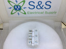 Eaton Bussman NC3-WH 175 Amp 3 Pole 600V C-Rail Feedthrough Terminal Block
