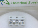 Eaton Bussman NC3-WH 175 Amp 3 Pole 600V C-Rail Feedthrough Terminal Block