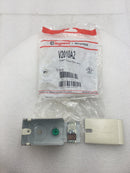 Wiremold V2010A2 Entrance End Fitting for 2000 Series Surface Raceway in Ivory
