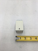 Wiremold V2010A2 Entrance End Fitting for 2000 Series Surface Raceway in Ivory