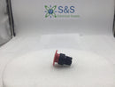 Springer Controls N5XEM4RN Mushroom Head Momentary Push Button in Red