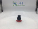 Springer Controls N5XEM4RN Mushroom Head Momentary Push Button in Red