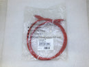 DynaCable NWPC6RD03S Snagless Non-Booted CAT6 Ethernet Cable (Red) - 3ft